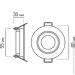 Eurolamp   3 ./. 50  GU10  MLP-LH-LED-GU10(chrome)(3)