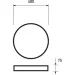 Eurolamp   Bright Circle 95   LED-ALR-95W-T30
