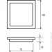 Eurolamp   Glass Downlight  6  3000  
