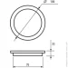 Eurolamp   Glass Downlight  6  3000  