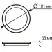 Eurolamp   LED Downlight  4000   LED-DLR-9/4()