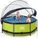 Бассейн Exit Toys С куполом 244х76 см Лайм (30.32.08.40) Бассейн Exit Toys С куполом 244х76 см Лайм (30.32.08.40)