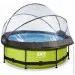 Бассейн Exit Toys С куполом 244х76 см Лайм (30.32.08.40) Бассейн Exit Toys С куполом 244х76 см Лайм (30.32.08.40)