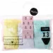   - Fashion Lady Sli Slip F 3-pack M llow/white/turquoise 12890383-3 (12890383-3 M)