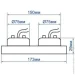Feron   (Downlight) DL0385  MR16 