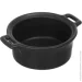 Fiora  Pot Black 130 