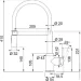    Franke Lina L Shape   (115.0725.838)