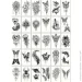 Fresh Tattoo     "  4" black-tattoo-mini-set-4-H