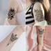 Fresh Tattoo     "  4" black-tattoo-mini-set-4-H