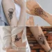 Fresh Tattoo     "  4" black-tattoo-mini-set-4-H