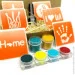 Fresh Tattoo   - "   - " set-i-love-ukraine-glitte