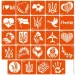 Fresh Tattoo   - "   - " set-i-love-ukraine-glitte