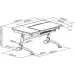 Парта Fundesk Amare Grey Парта Fundesk Amare Grey