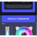 Gamemax FN-12Rainbow-Q-Infinity WT