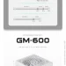   Gamemax GM-600 Modular white