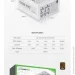   Gamemax GM-800 800W White