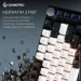 Gamepro Asgard Valhalla MK160B Pro 75% QLAB orange switches