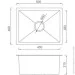 Gappo   GS5040-6  500x400 ,  ,  PVD (1045124)
