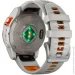 - Garmin Fenix 7X Pro Sapphire Solar Titanium w. Fog Gray/Ember O. Band (010-02778-14/15) (Global)