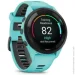 - Garmin Forerunner 265 Black Bezel with Aqua Case and Aqua/Black Silicone Band (010-02810-52)