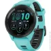 - Garmin Forerunner 265 Black Bezel with Aqua Case and Aqua/Black Silicone Band (010-02810-52)