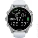 - Garmin Fenix 8 AMOLED 43mm Silver with Whitestone Silicone Band (010-02903-00)