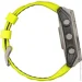 - Garmin Fenix 8 Solar Sapphire 47mm Titanium with Amp Yellow/Graphite Silicone Band (010-02906-21)