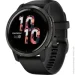 - Garmin Venu 2 Slate Stainless Steel Bezel with Black Case and Silicone Band (010-02430-11/01) (Global)