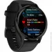- Garmin Venu 3 Slate Stainless Steel Bezel with Black Case and Silicone Band (010-02784-01)