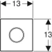    Geberit Sigma 10 (116.025.KH.1)  