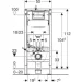   Geberit    Duofix DELTA  ( )