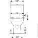  Geberit Selnova Rimfree    Soft Close (501.753.00.1)