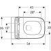  Geberit Smyle Square Rimfree   Soft Close (500.683.00.2)