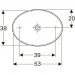  Geberit VariForm 55x40  (500.771.01.2)