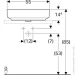  Geberit VariForm 55x40  (500.774.01.2)
