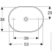  Geberit VariForm 55x40  (500.774.01.2)