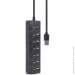 USB- Gembird  7 ports (1xUSB3.1+ 6xUSB2.0) switch black (UHB-U3P1U2P6P-01)