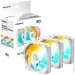  Gigabyte AORUS EZ CHAIN FAN 120 ARGB ICE 3-Pack (GP-GBT EZFAN1203 ICE)