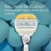    Gillette    ComfortGlide Olay   4 .