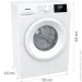 Пральна машина Gorenje WNGPI72SBS/UA Пральна машина Gorenje WNGPI72SBS/UA