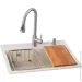  Granado Basic Artes Terra (+  Campo LUX inox +  Redondo inox +  + ) (ksg1103)
