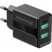    Grand-X (1xUSB 2.1 A) Black (CH15LTB) +  Lightning
