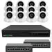 Green Vision Комплект відеоспостереження на 12 камер GV-IP-K-W84/12 5MP Green Vision Комплект відеоспостереження на 12 камер GV-IP-K-W84/12 5MP