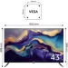  Haier LED H43K801FG
