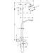   Hansgrohe Croma 100 Showerpipe (27154000)