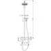   Hansgrohe Croma 100 Showerpipe (27154000)