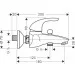 Смеситель для ванны Hansgrohe Focus E (31740000) Смеситель для ванны Hansgrohe Focus E (31740000)