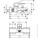 Hansgrohe Metropol     lever, black matt. (32540670)