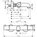    Hansgrohe Ecostat 1001 CL (13201000)
