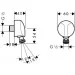   Hansgrohe Fixfit (27505000)